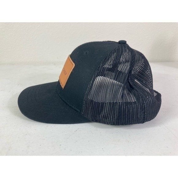 Camp Chef Hat Adult Black OSFA One Size Grill Outdoor Snapback Mesh Baseball - Picture 5 of 9
